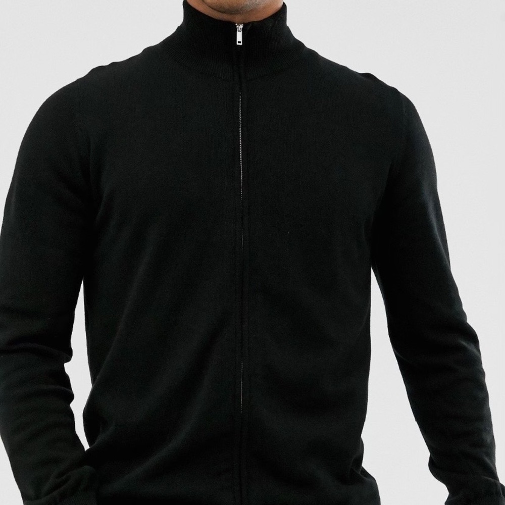 Lacoste Full Zip Jacket Black